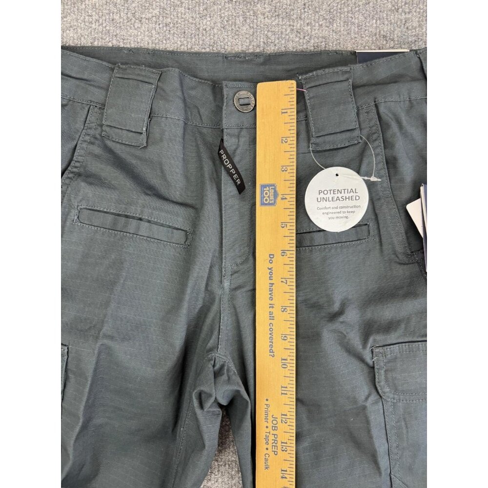 Propper Kinetic Tactical Pants Womens 6R Charcoal Cargo NexStretch Teflon New - Picture 4 of 9
